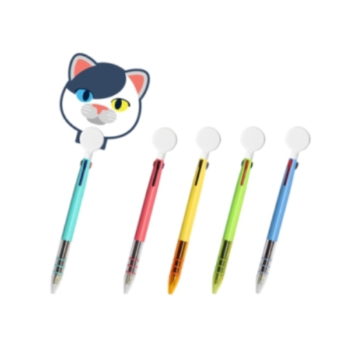3색피알볼펜