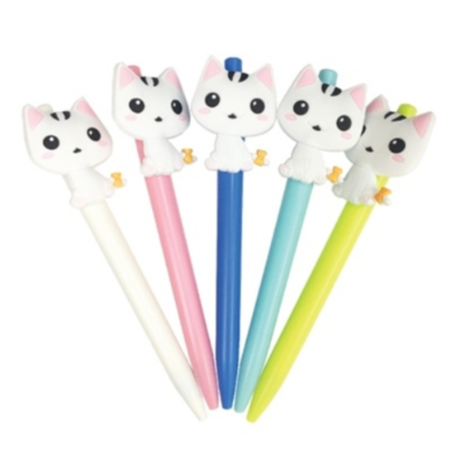 위즈(Wiz)-고양이 밀크중성펜