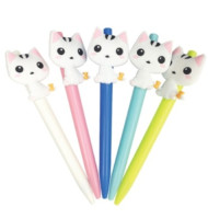 위즈(Wiz)-고양이 밀크중성펜
